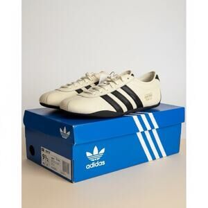 Adidas Tokyo Off White Core Black Gold Metallic Womens JQ0597 NEW Multi Sz 9.5